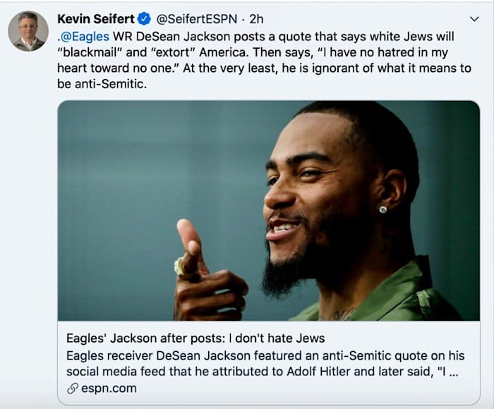 Kevin Seifert on DeSean Jackson